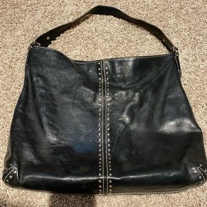 Michael Kors Black Leather Handbag